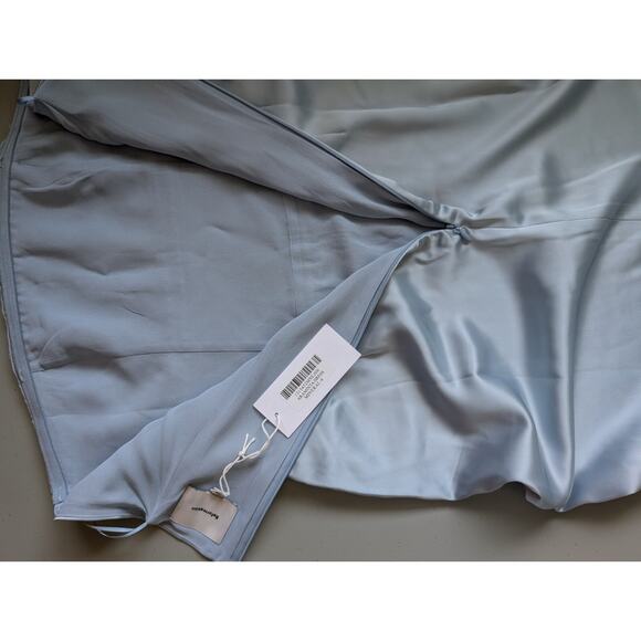 NWD Reformation Araminta Faux Pearl Maxi Dress Gown Size 6 mineral #4A501 - Picture 12 of 15